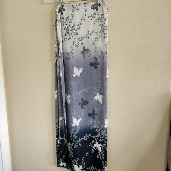 SKIRT WRAP - made in India, brand NECTAR, MOSSCRAPE, beautiful butterfli… - Picture 2 of 4